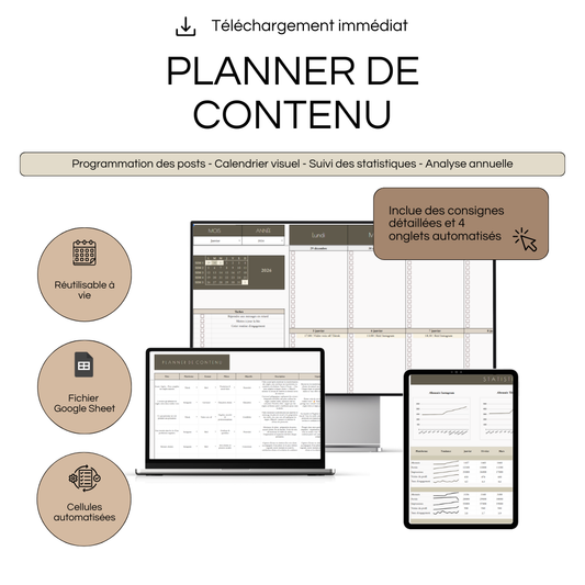 Planner de contenu