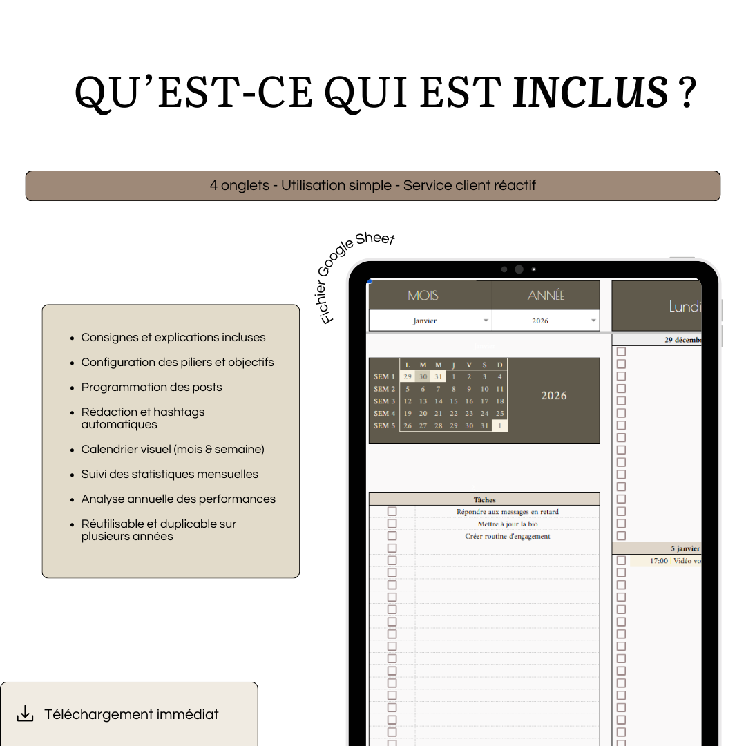 Planner de contenu